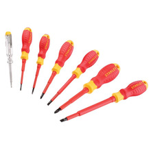 STANLEY® Hand Tools FatMax® VDE Insulated Screwdriver Set, 7 Piece