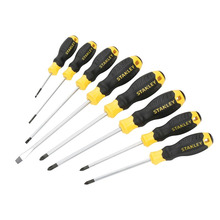 STANLEY® Hand Tools Cushion Grip Screwdriver Set, 8 Piece
