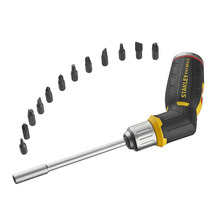 STANLEY® Hand Tools FatMax® Pistol Grip Ratchet 12 Bits