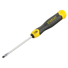 STANLEY® Hand Tools Cushion Grip Screwdriver Parallel Tip 2.5 x 75mm