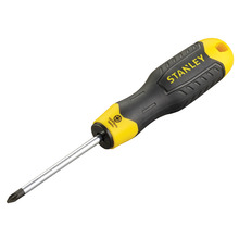 STANLEY® Hand Tools Cushion Grip Screwdriver Pozidriv Tip PZ1 x 75mm