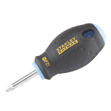 STANLEY® Hand Tools FatMax® Stubby Screwdriver Pozidriv Tip PZ1 x 30mm