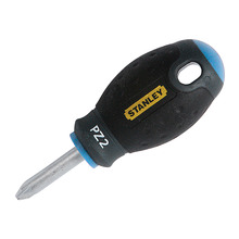 STANLEY® Hand Tools FatMax® Stubby Screwdriver Pozidriv Tip PZ2 x 30mm