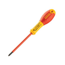 STANLEY® Hand Tools FatMax® VDE Insulated Screwdriver Pozidriv Tip PZ1 x 100mm