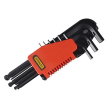 STANLEY® Hand Tools Metric Ball End Hexagon Key Set, 9 Piece