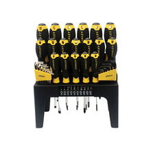 STANLEY® Hand Tools Screwdriver Set in Rack, 44 Piece