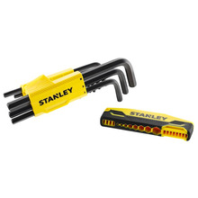 STANLEY® Hand Tools Metric Hexagon Grip Key Set, 9 Piece