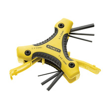 STANLEY® Hand Tools Metric Triangle Hexagon Key Set, 9 Piece