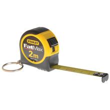 STANLEY® Hand Tools Key Ring Tape 2m (Width 13mm)