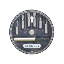 STANLEY® Hand Tools Slotted/Pozidriv Insert Bit Set, 7 Piece