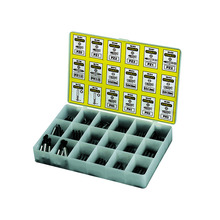 STANLEY® Hand Tools Insert Bits & Magnetic Bit Holders Assorted Tray, 200 Piece