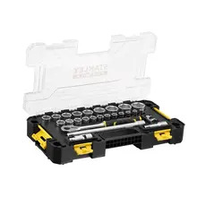 STANLEY&reg; STA198103 Hand Tools FATMAX&reg; 1/2in L PRO-STACK&trade; Socket Set, 26 Piece