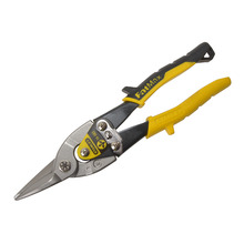Yellow Aviation Snips Straight Cut 250mm (10in)