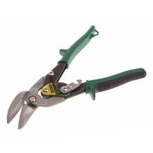 STANLEY® Hand Tools Green Offset Aviation Snips Right Cut 250mm (10in)
