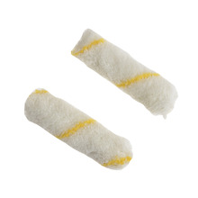 STANLEY® Hand Tools Medium Pile Silver Stripe Sleeve 100mm (4in) 2 Pack