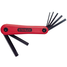 STANLEY® Hand Tools Metric Folding Hexagon Key Set, 7 Piece