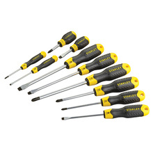 STANLEY® Hand Tools Cushion Grip Screwdriver Set, 10 Piece