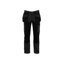 STANLEY® Clothing Dixon Slim Fit Trousers Grey/Black Waist 36in Leg R