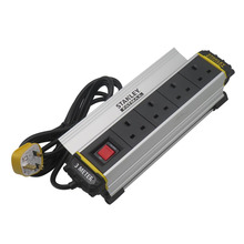 STANLEY® Electrical 4-Gang IP20 Powerboard with Clamp 3m