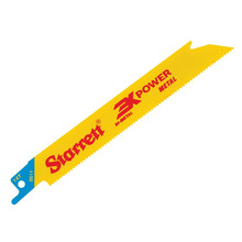 Starrett B614-5 Bi-Metal Reciprocating Blade, Metal Straight 152mm 14 TPI (Pack 5)