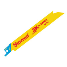 Starrett B618-5 Bi-Metal Reciprocating Blade, Metal Straight 152mm 18 TPI (Pack 5)