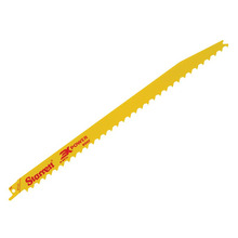 Starrett BT123-5 Bi-Metal Reciprocating Blade, Wood Tapered 300mm 3 TPI (Pack 5)