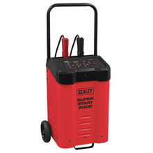 Sealey 12/24V Starter 200A/Automatic Battery Charger 60A
