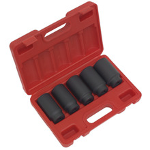 Sealey SX050 Impact Hub Nut Socket Set 1/2