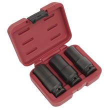 Sealey SX319 Deep Weighted Impact Socket Set 1/2