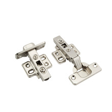 Eclipse 35 mm Full Overlay 3D-Adjustable Soft-Close Clip-On Cabinet Hinge 105* -  Nickel Plated - Pair - FRI99020