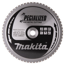 Makita B-33439 305 x 25.4mm 60T Cut Off Mild Steel Saw Blade