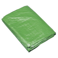 Sealey TARP1824G Tarpaulin 5.49 x 7.32m - Green