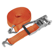Sealey TD5010J Ratchet Strap Polyester Webbing 50mm x 10m 5000kg Breaking Strength