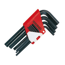 Teng TEN1479MMR Metric Hexagon Key Set, 9 Piece
