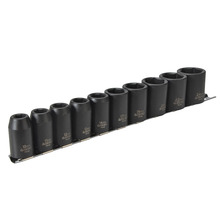 1/2in Drive 9121 Impact Socket Set, 10 Piece