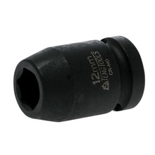 Teng TEN920512N Impact Socket Hexagon 6-Point 1/2in Drive 12mm