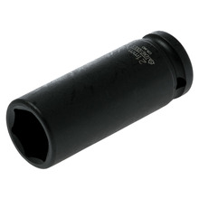 Deep Impact Socket Hexagon 6-Point 1/2in Drive 21mm