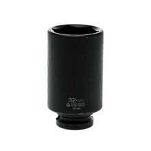 Deep Impact Socket Hexagon 6-Point 1/2in Drive 32mm