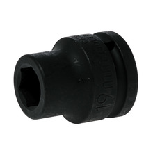 Impact Socket Hexagon 6-Point 3/4in Drive 19mm