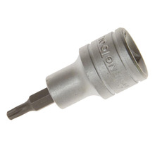 Teng TENM121220C TX Tamper-Proof TORX Socket Bit 1/2in Drive T20