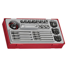 1/4in Socket & Bit Set, 48 Piece