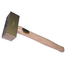 Thor THO2742000 Square Solid Brass Mallet 2000g