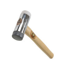 THO712R 712R Soft & Hard Face Thorex Nylon Hammer - Wood Handle 38mm 650g