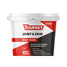 Toupret TOUFGBJP10 Ready To Use Joint & Skim 10kg