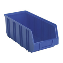 Sealey TPS3D Deep Plastic Storage Bin 145 x 335 x 125mm, Blue - Pack of 16