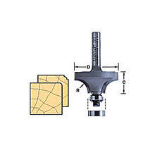 Trend TRE4611514TC 46/115 x 1/4 TCT Bearing Guided Ovolo & Round Over 1.6mm Radius