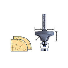 Trend TRE4616012TC 46/160 x 1/2 TCT Bearing Guided Ovolo & Round Over 16mm Radius