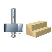 Trend TRE4639012TC 46/390 x 1/2 TCT Bearing Guided Rebater 22.5mm x 50.8mm