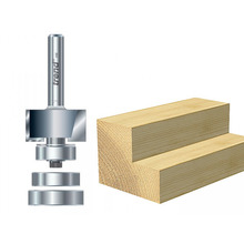Trend TRE464414TC 46/44 x 1/4 TCT Bearing Guided Rebater 24mm x 12.7mm