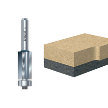 Trend TRE468014TC 46/80 x 1/4 TCT 90 Bearing Guided Triple Flute Cutter 12.7 x 25.4mm